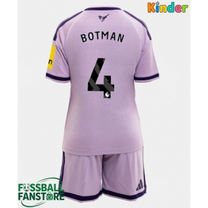 Newcastle United Sven Botman #4 Replik 3rd trikot Kinder 2026-27 Kurzarm (+ Kurze Hosen)